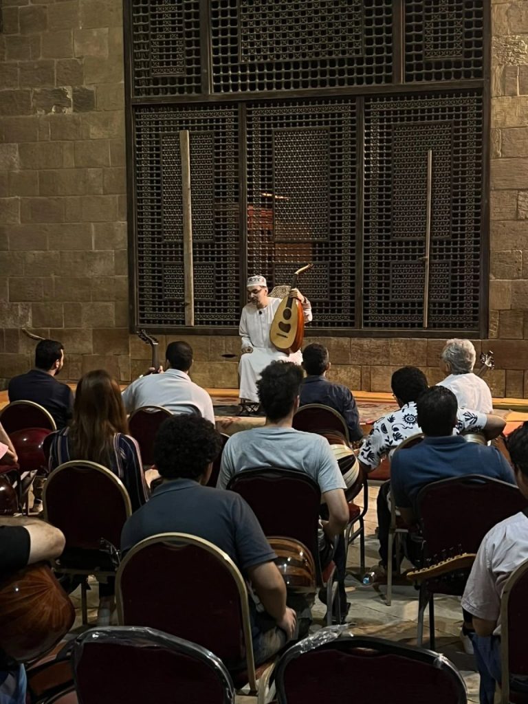 مصطفى سعيد في بيت العود - القاهرة