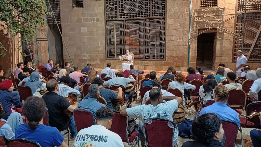 مصطفى سعيد في بيت العود - القاهرة